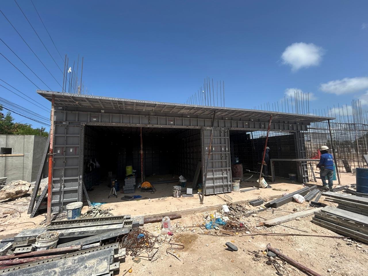 Obra Cabañas Macao foto 1