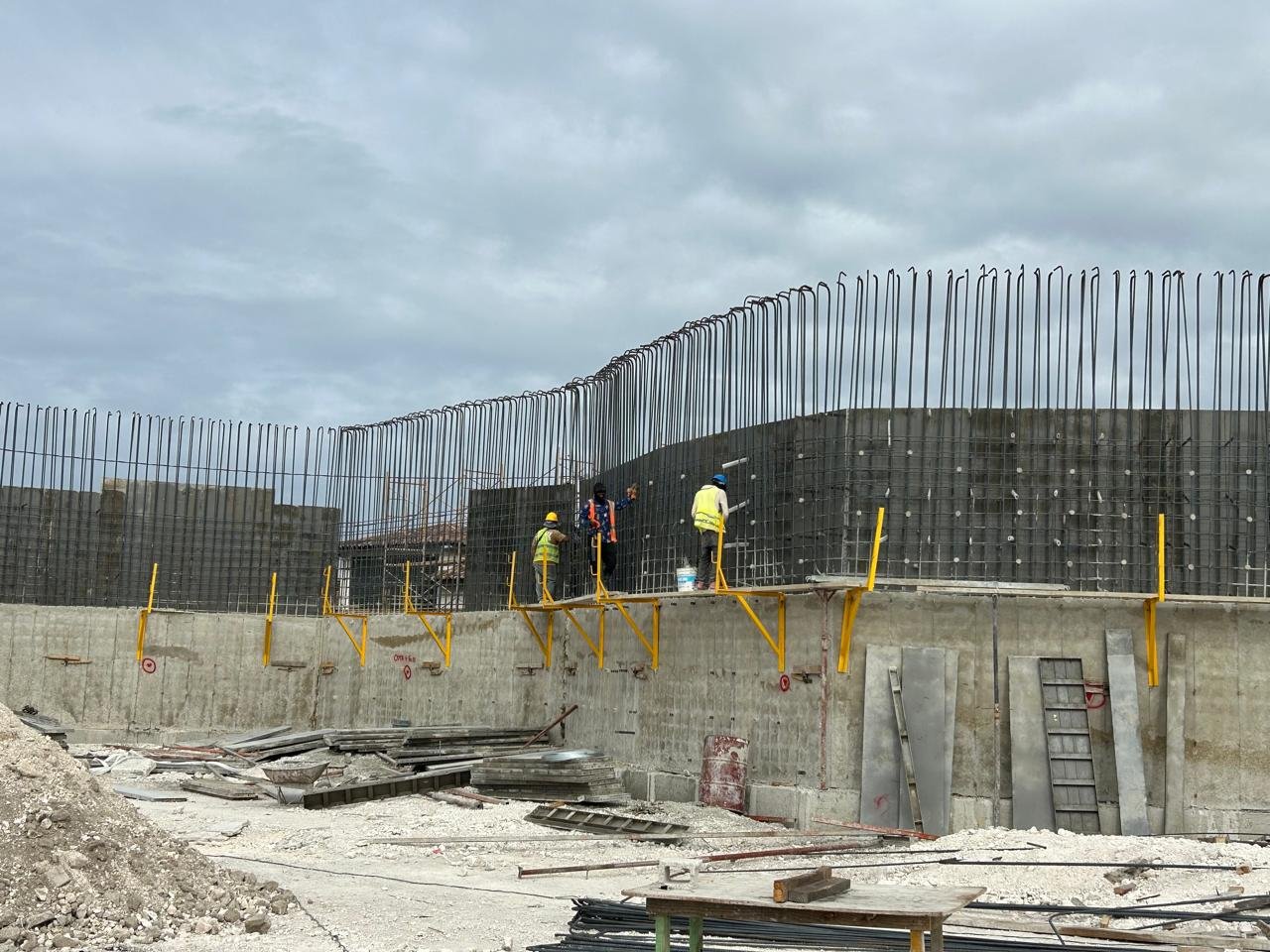 Obra Muros Cenotes Lopesan foto 2